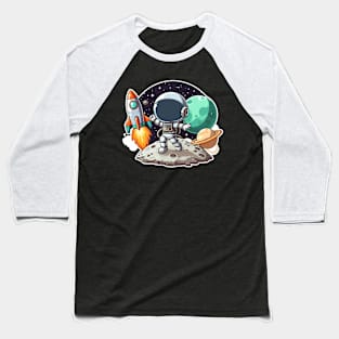 astronaut in the space Baseball T-Shirt